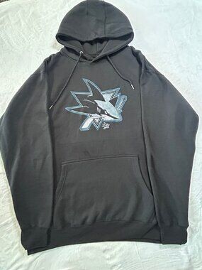San Jose Sharks Black Hoodie by Fanatics